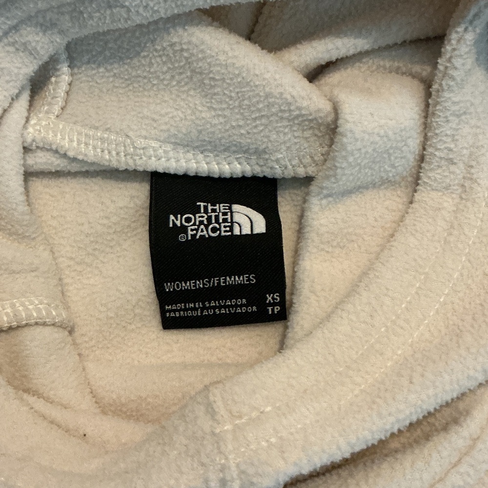 The North Face TKA Glacier Pullover Hoodie Women’s Vintage White Performance XS - Picture 2 of 6